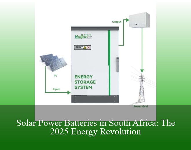 Solar Power Batteries in South Africa: The 2025 Energy Revolution